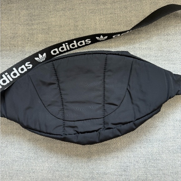 Adidas Black Trefoil Waist Pack - Picture 3 of 5